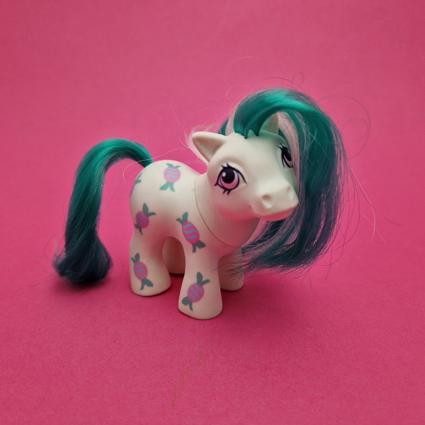 MY LITTLE PONY ☆ EURO SWEETIE BABY CANDY Vintage MLP Figure ☆ Loose 80s Hasbro