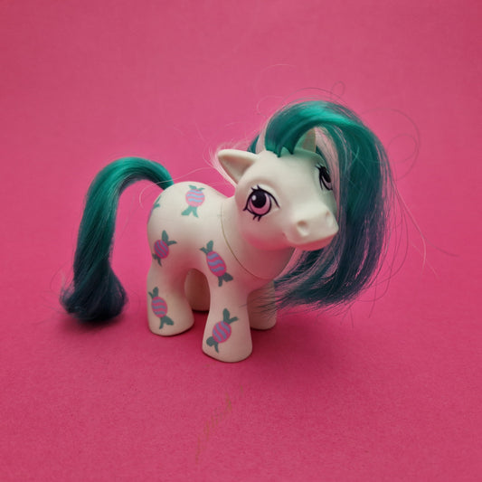 MY LITTLE PONY ☆ EURO SWEETIE BABY CANDY Vintage MLP Figure ☆ Loose 80s Hasbro