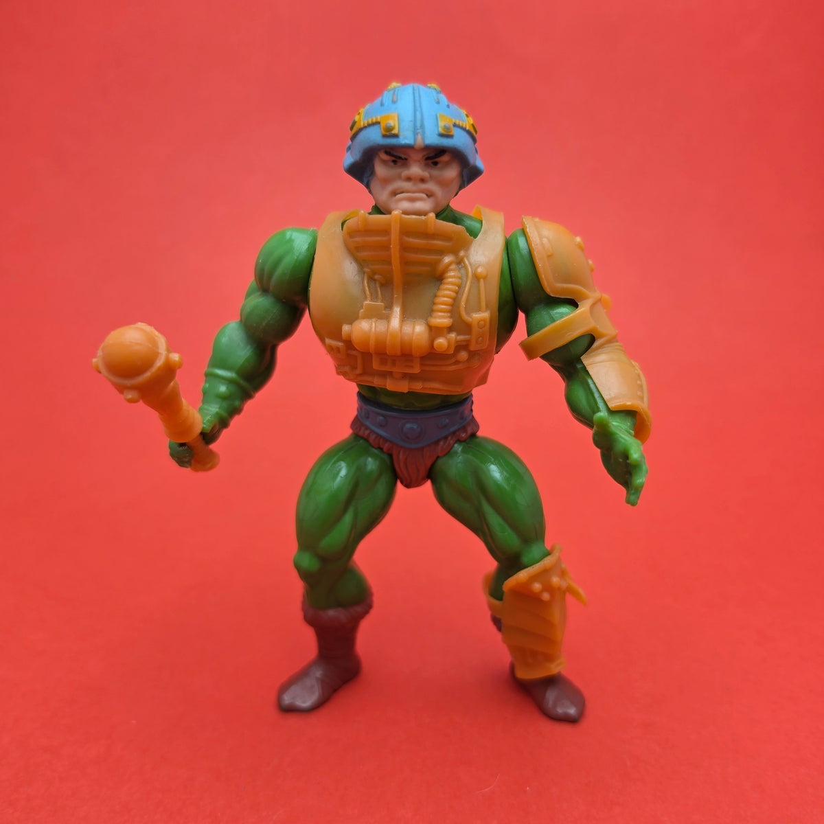 MASTERS OF THE UNIVERSE ☆ MAN AT ARMS Vintage Figure ☆ MOTU 80s Mattel