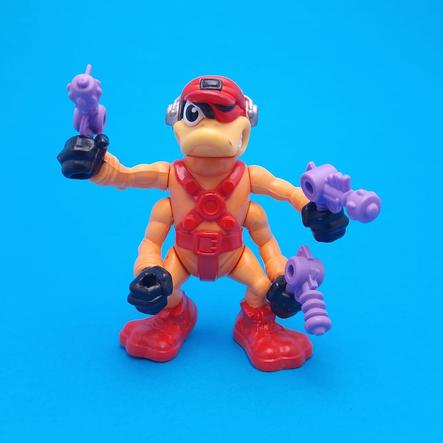 BUCKY O'HARE ☆ DEADEYE DUCK EURO Action Figure ☆ Loose Vintage Hasbro 90s