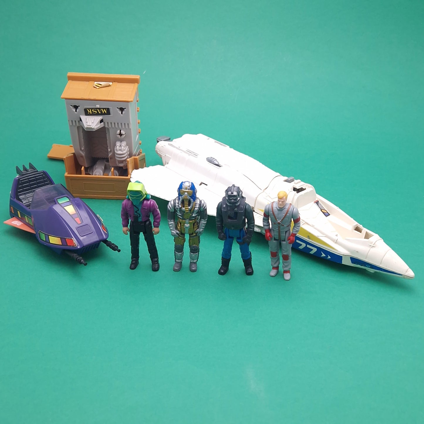 M.A.S.K ☆ BUNDLE SWITCHBLADE METEOR Figures ☆ Loose Vintage MASK Kenner 80s