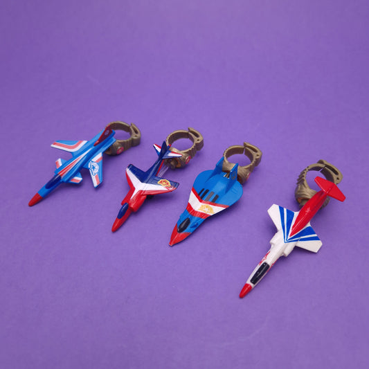 RING RAIDERS ☆ VICTOR WINGS Fighters Plane ☆ Vintage Matchbox Original 80s Loose