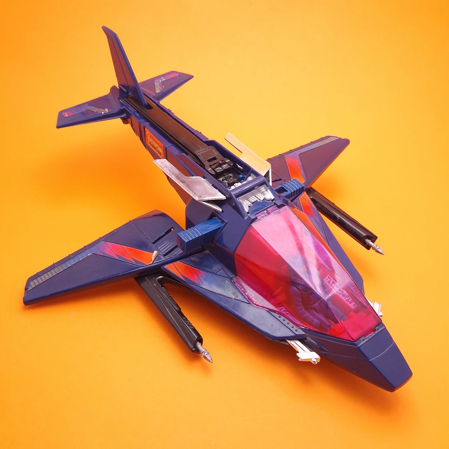 M.A.S.K ☆ SWITCHBLADE MILES MAYHEM Vintage Figure Vehicle ☆ MASK Kenner 80s Loose