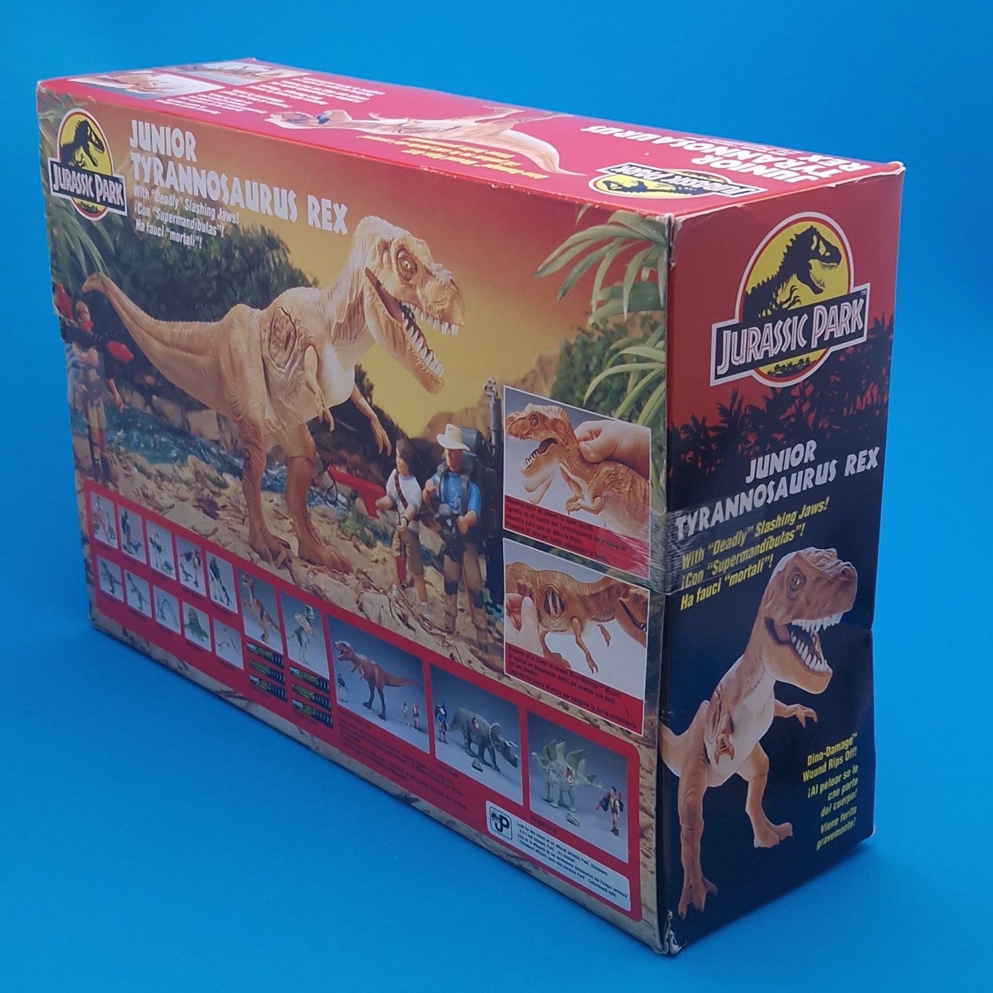 JURASSIC PARK ☆ JUNIOR (YOUNG) TYRANNOSAURUS REX Figure ☆ Sealed MISB World T-REX