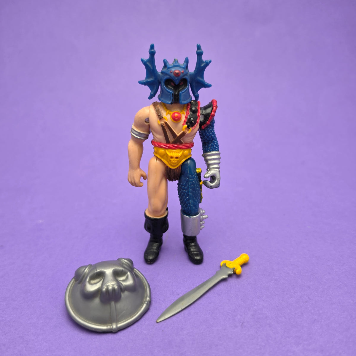 ADVANCED DUNGEONS & DRAGONS ☆ WARDUKE Figure ☆ DnD Vintage LJN 80s