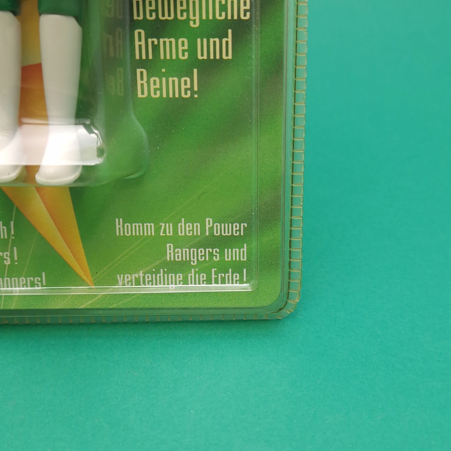 POWER RANGERS MMPR ☆ 4.5 INC GREEN RANGER TOMMY Figure Sealed Vintage 1993 Carded