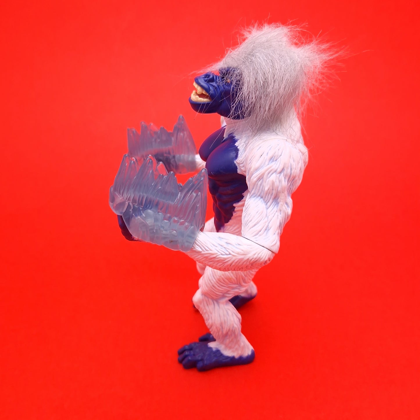 PRIMAL RAGE ☆ BLIZZARD Complete Action Figure ☆ Vintage Playmates Original 90s Loose
