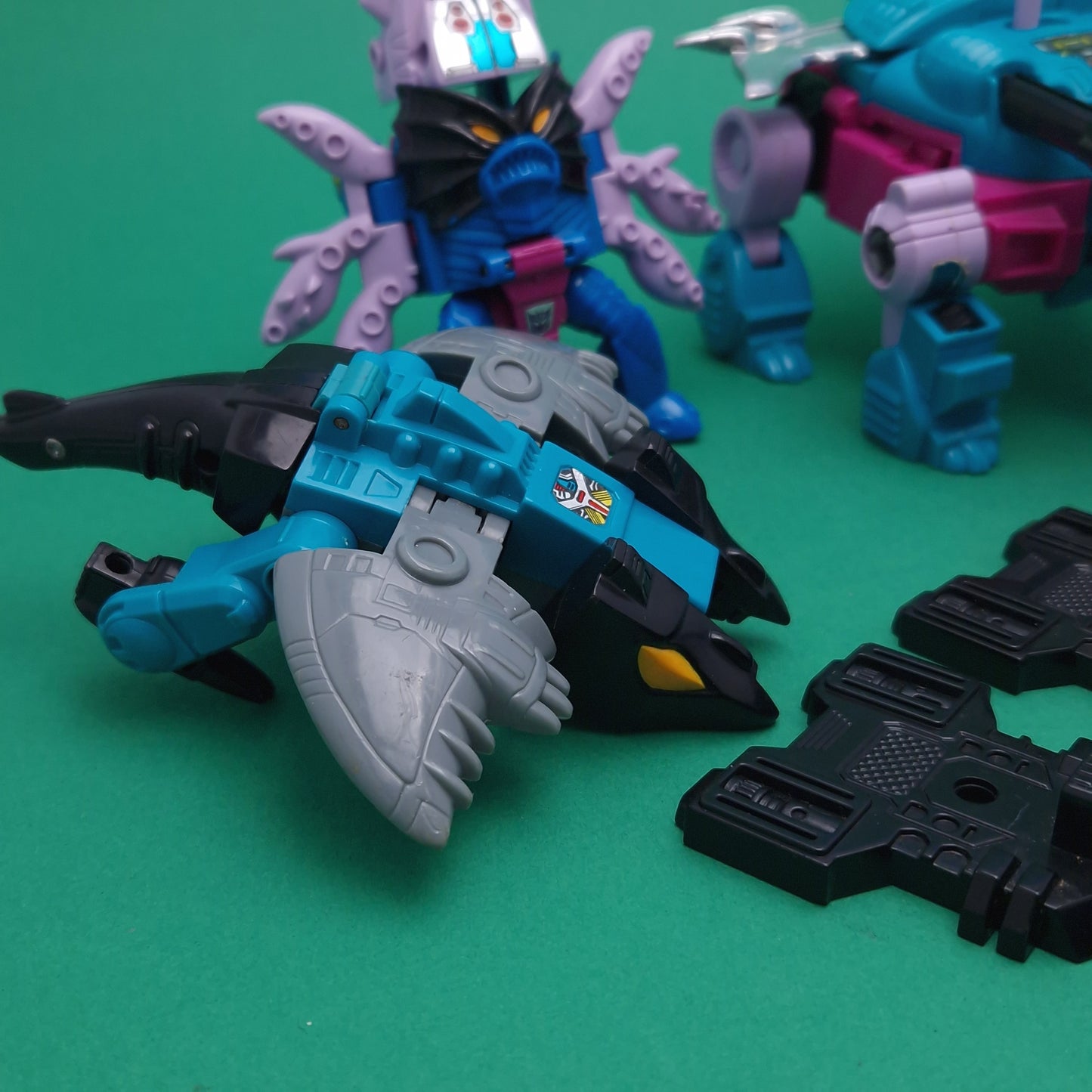TRANSFORMERS G1 ☆ Combiners SEACONS Piranacon Figure ☆ 1988 Robot Vintage