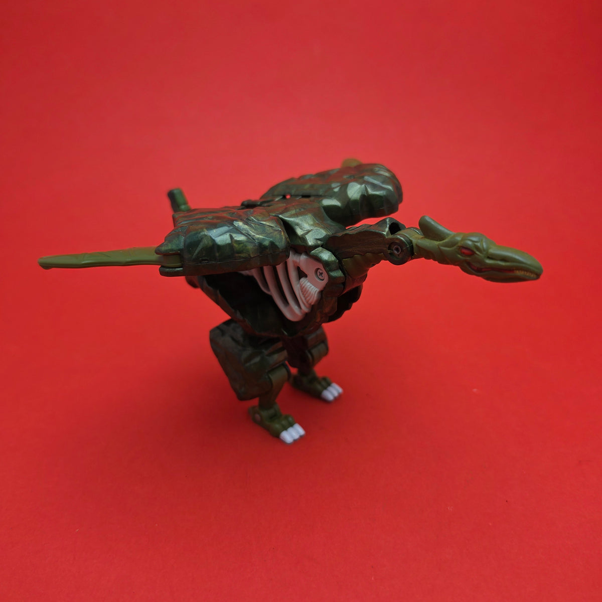 GOBOTS ROCK LORDS ☆ TERRA-ROC Rockasaur Figure ☆ Vintage 80s Tonka