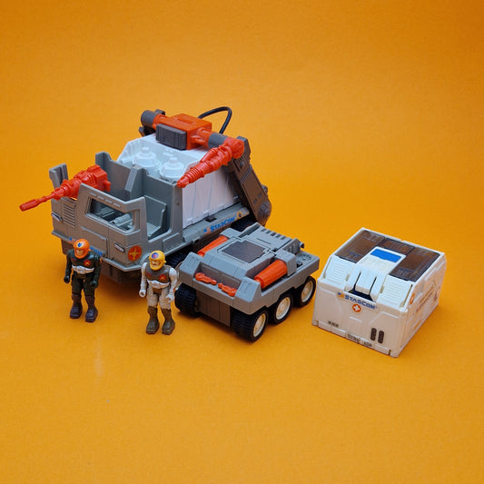 STARCOM ☆ H.A.R.V.-7 Vehicle Medical Bay M-6 Railgunner HARV-7 ☆ 80's Loose Vintage Coleco Mattel