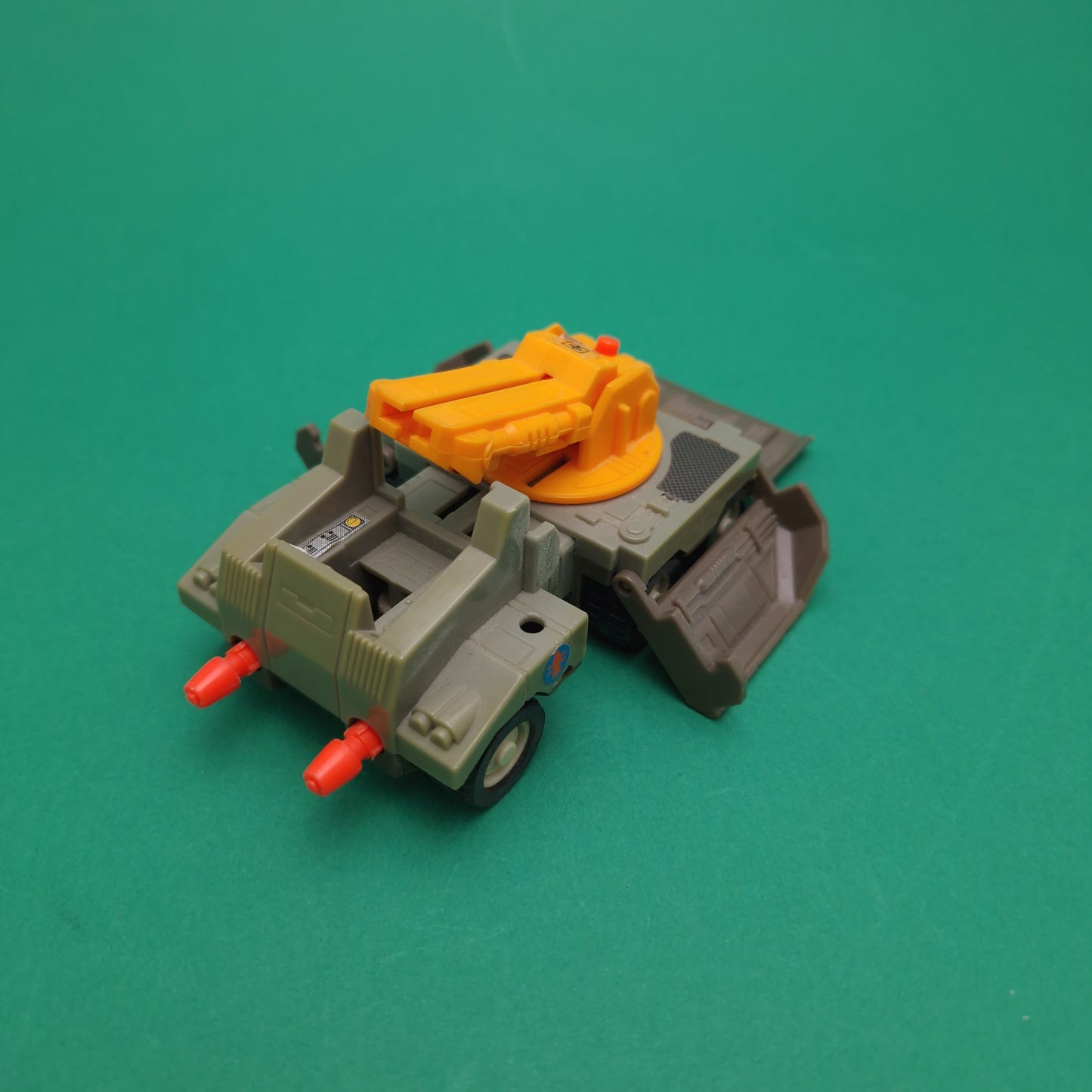 STARCOM ☆ MISSILE FOX TORNADO GUNSHIP EURO Exclusive Vehicle & Figures ☆ 80's Loose Vintage Coleco Mattel