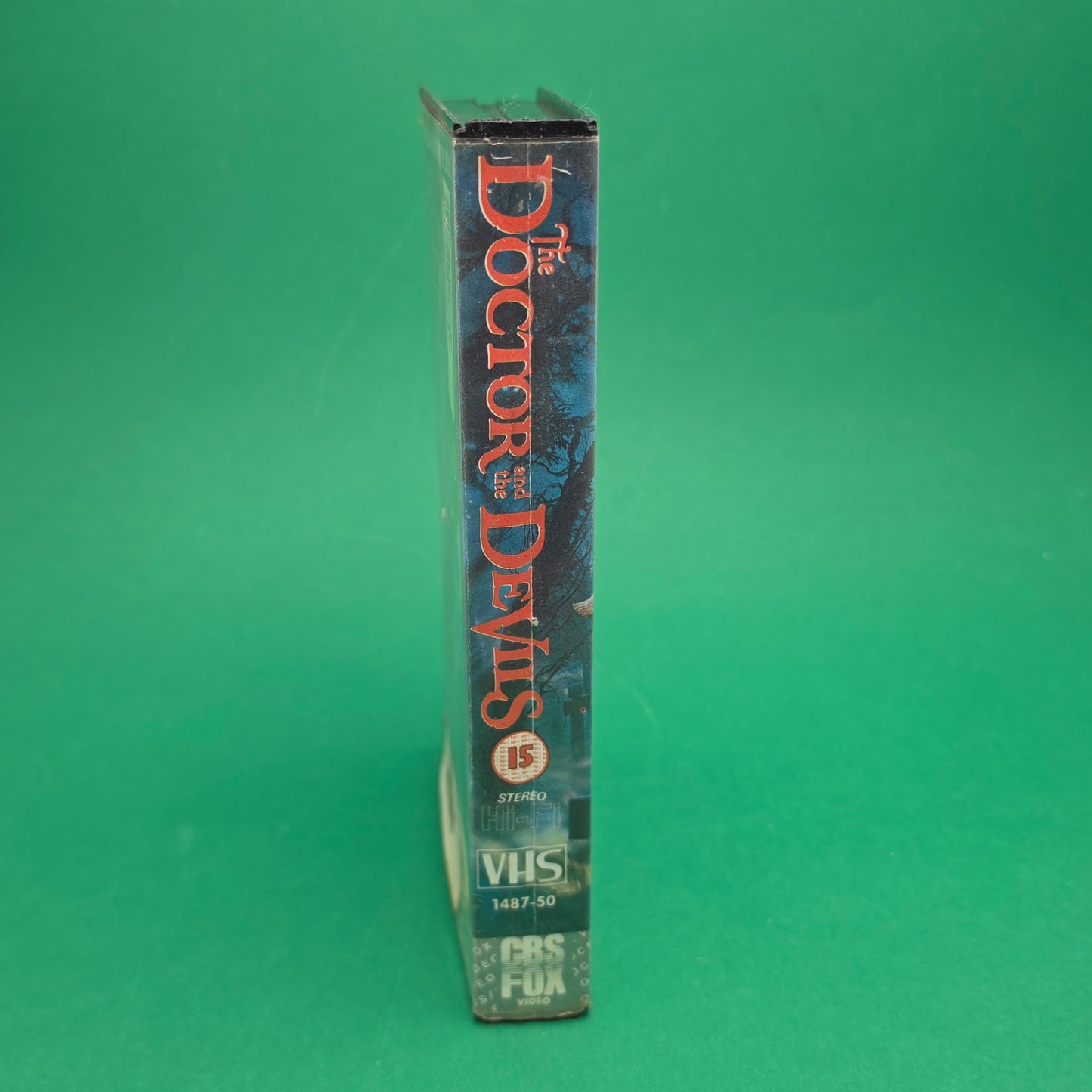 VHS Video ☆ THE DOCTOR AND THE DEVIL ☆ 15 Cert Vintage Ex Rental