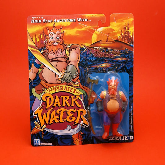THE PIRATES OF DARK WATER ☆ ZOOLIE Vintage Figure ☆ Hasbro MOC Original 90s Carded Sealed