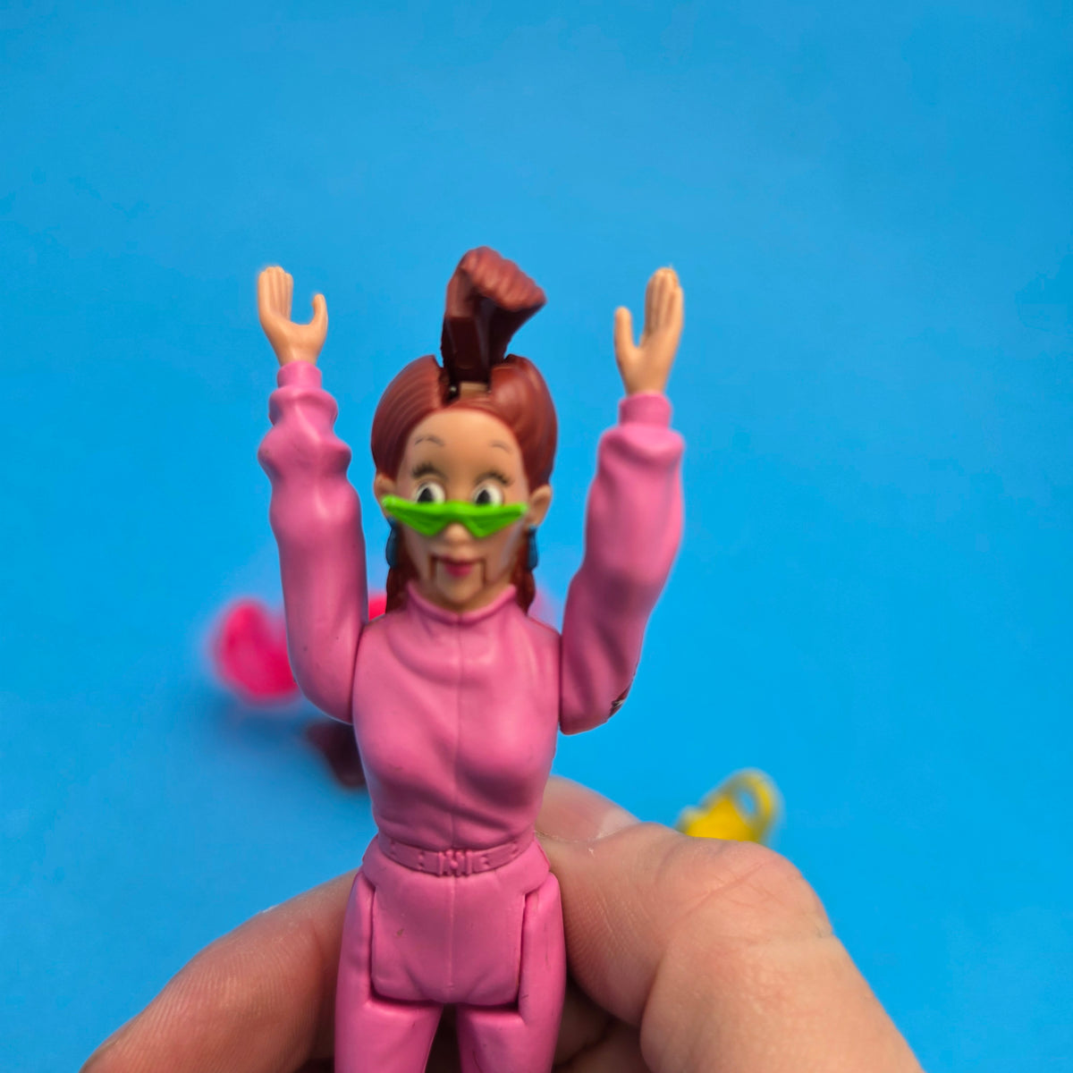 GHOSTBUSTERS ☆ JANINE MELNITZ FRIGHT FEATURES Vintage Figure ☆ 80s Kenner