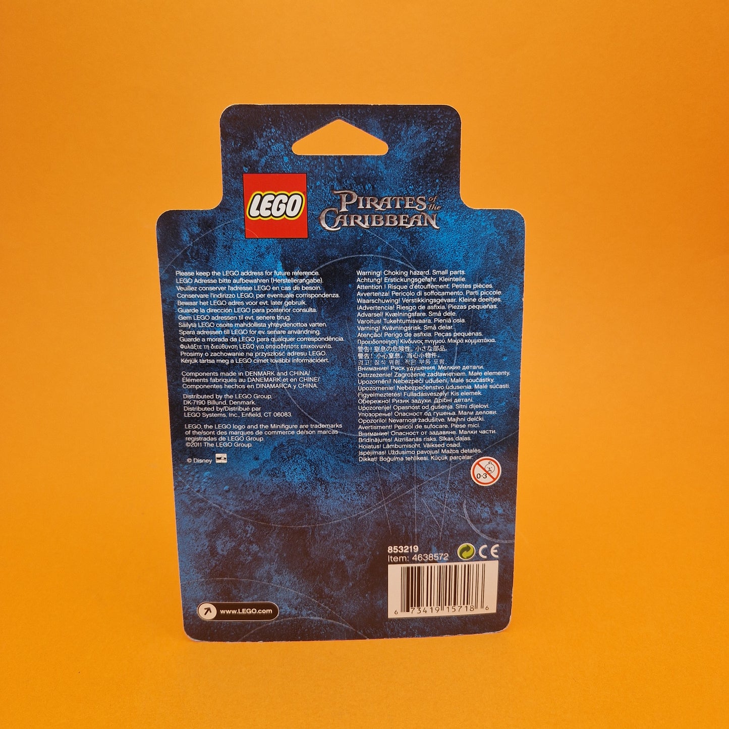 LEGO ☆ 853219 PIRATES OF THE CARIBBEAN Mini Figure Set ☆ Carded 2011