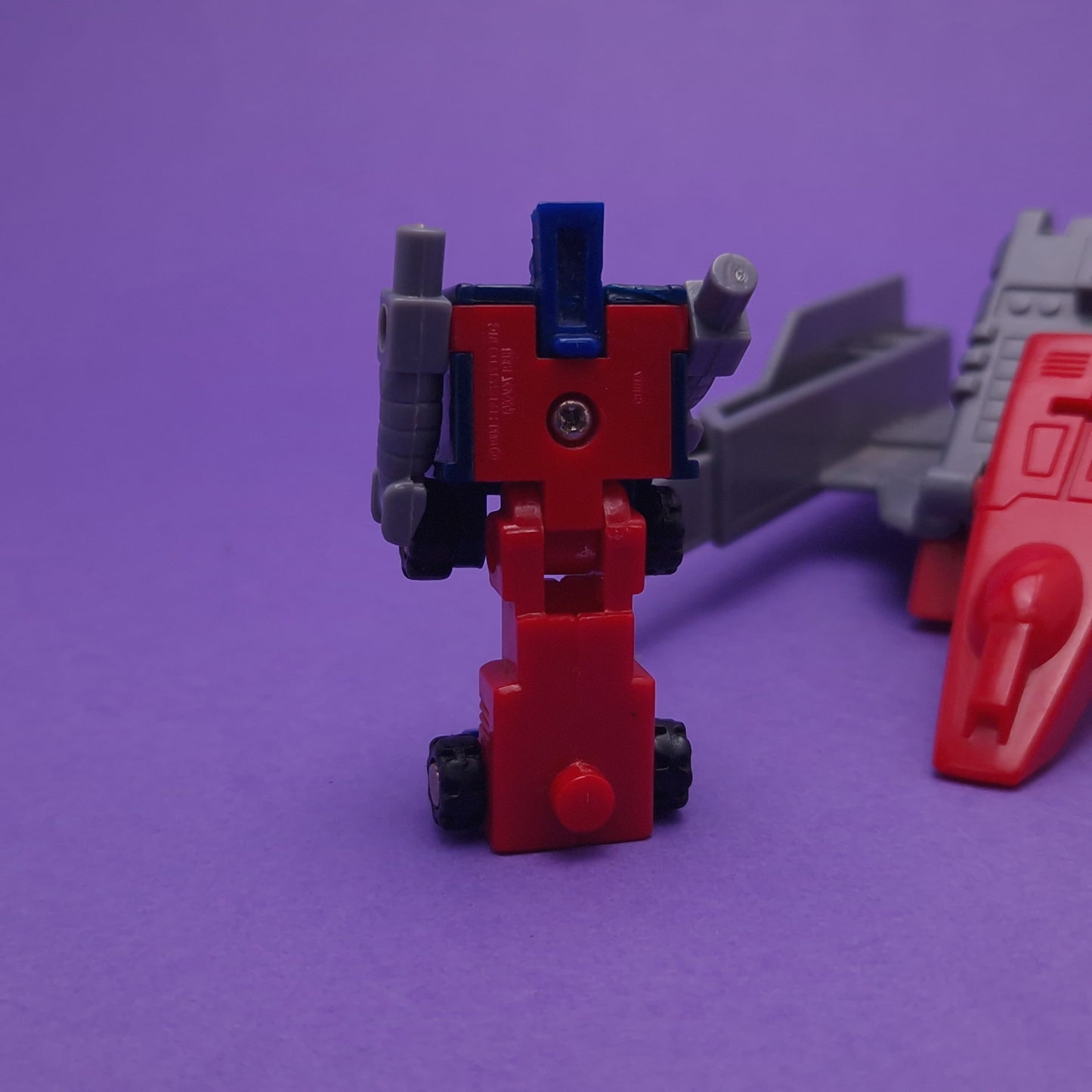 TRANSFORMERS G1 ☆ MICROMASTERS OVERLOAD Autobot Figure ☆ 1989 Robot Vintage Hasbro