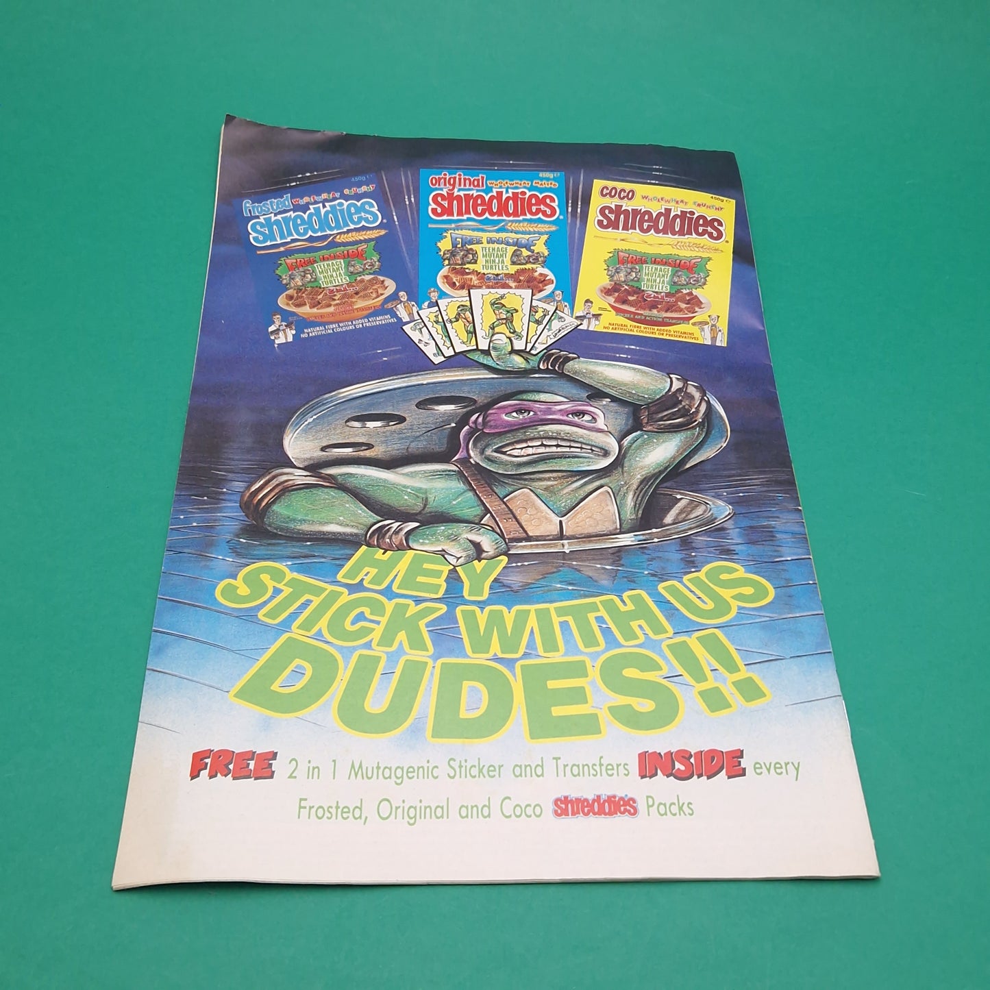 TEENAGE MUTANT HERO TURTLES COMIC ☆ Vol 25 Vintage Original ☆ 90s Ninja