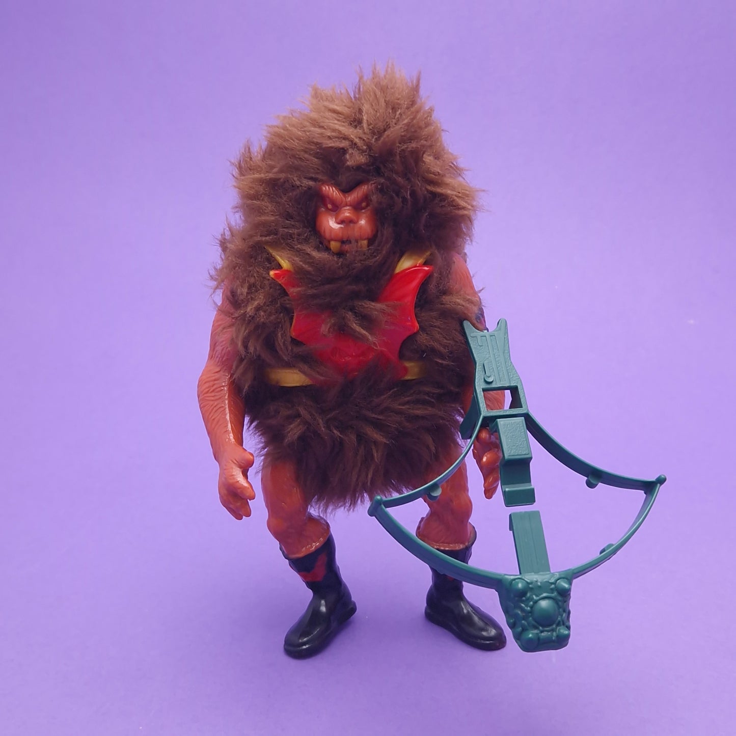 MASTERS OF THE UNIVERSE ☆ GRIZZLOR Vintage Figure ☆ MOTU Loose 80s Mattel Original card