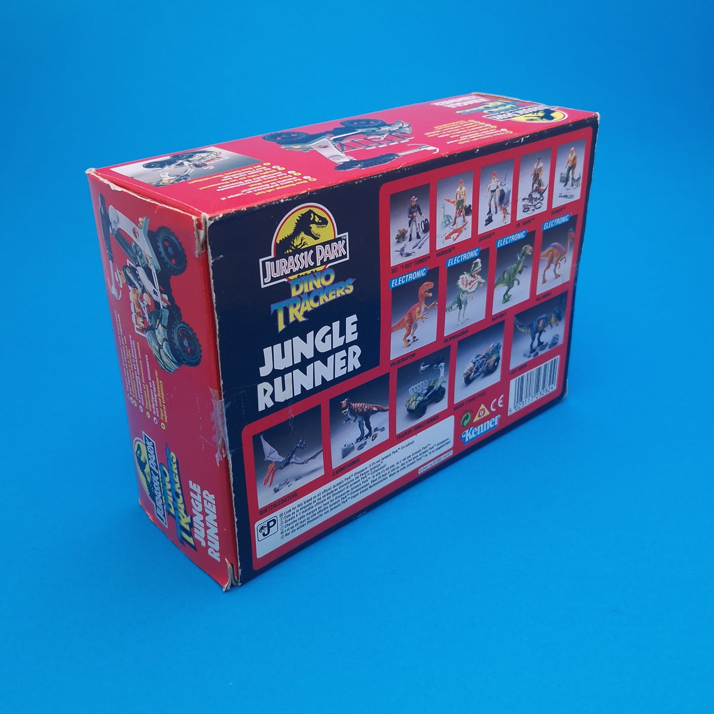 JURASSIC PARK SERIES 2 ☆ JUNGLE RUNNER DINO TRACKERS Vehicle Vintage ☆ BOXED World