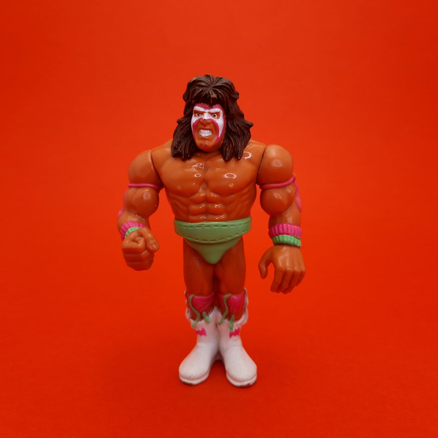 WWF HASBRO ☆ ULTIMATE WARRIOR Vintage Wrestling Figure ☆ Original 90s Series 1