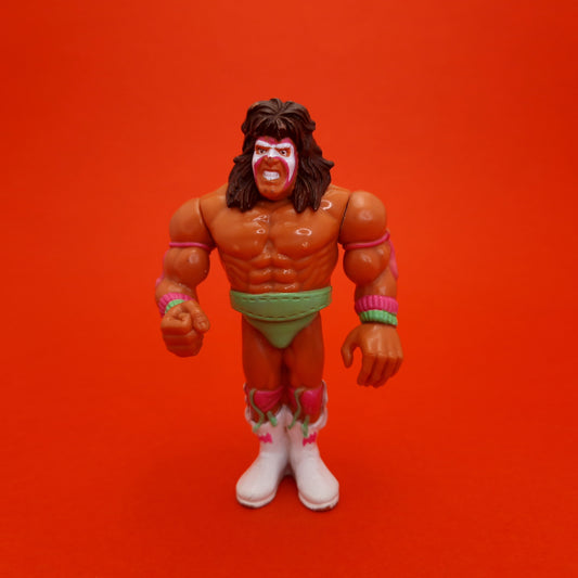 WWF HASBRO ☆ ULTIMATE WARRIOR Vintage Wrestling Figure ☆ Original 90s Series 1