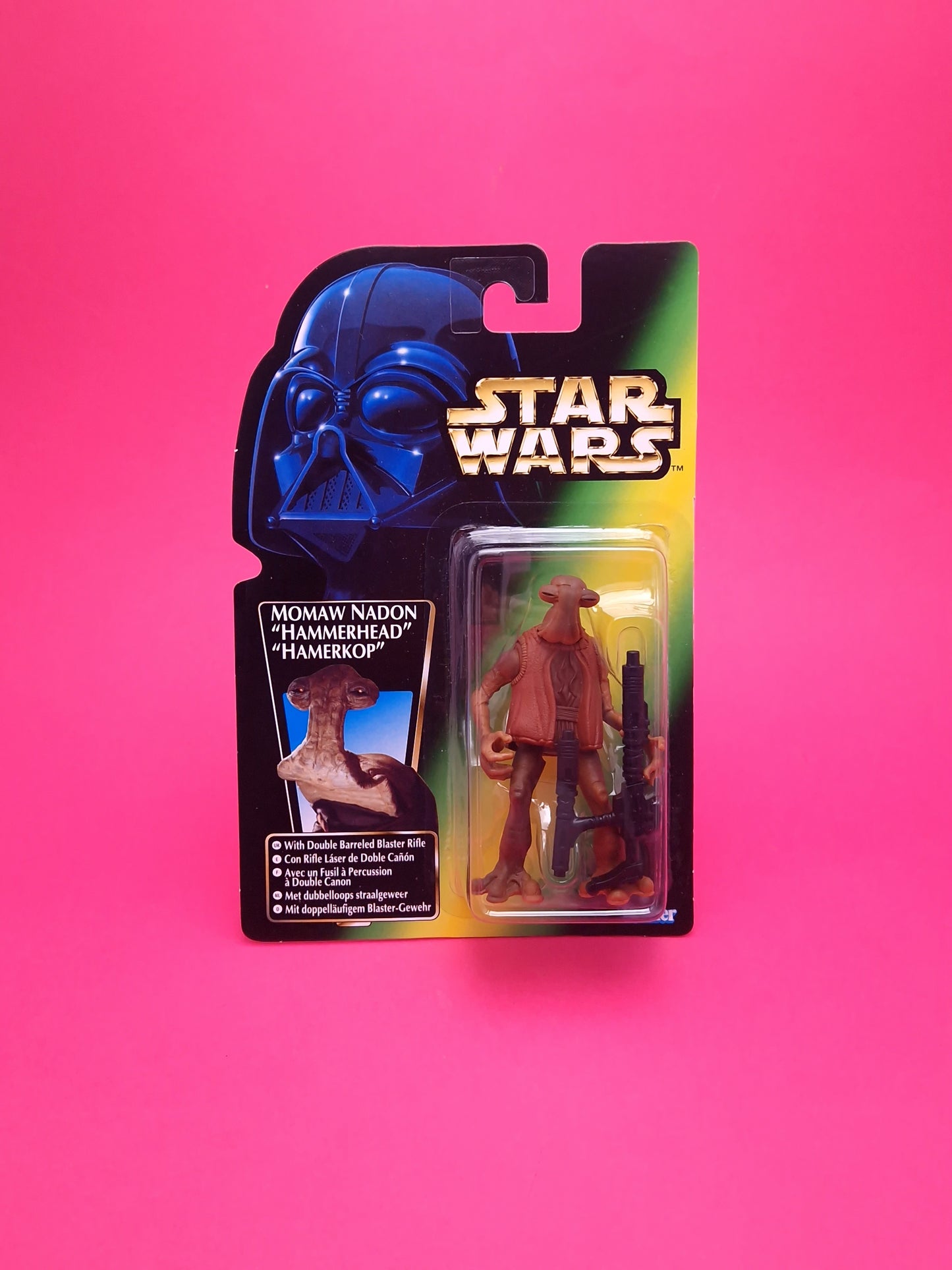 STAR WARS POTF ☆ MOMAW NADON HAMMERHEAD Figure ☆ MOC Sealed Carded Kenner Power of the Force