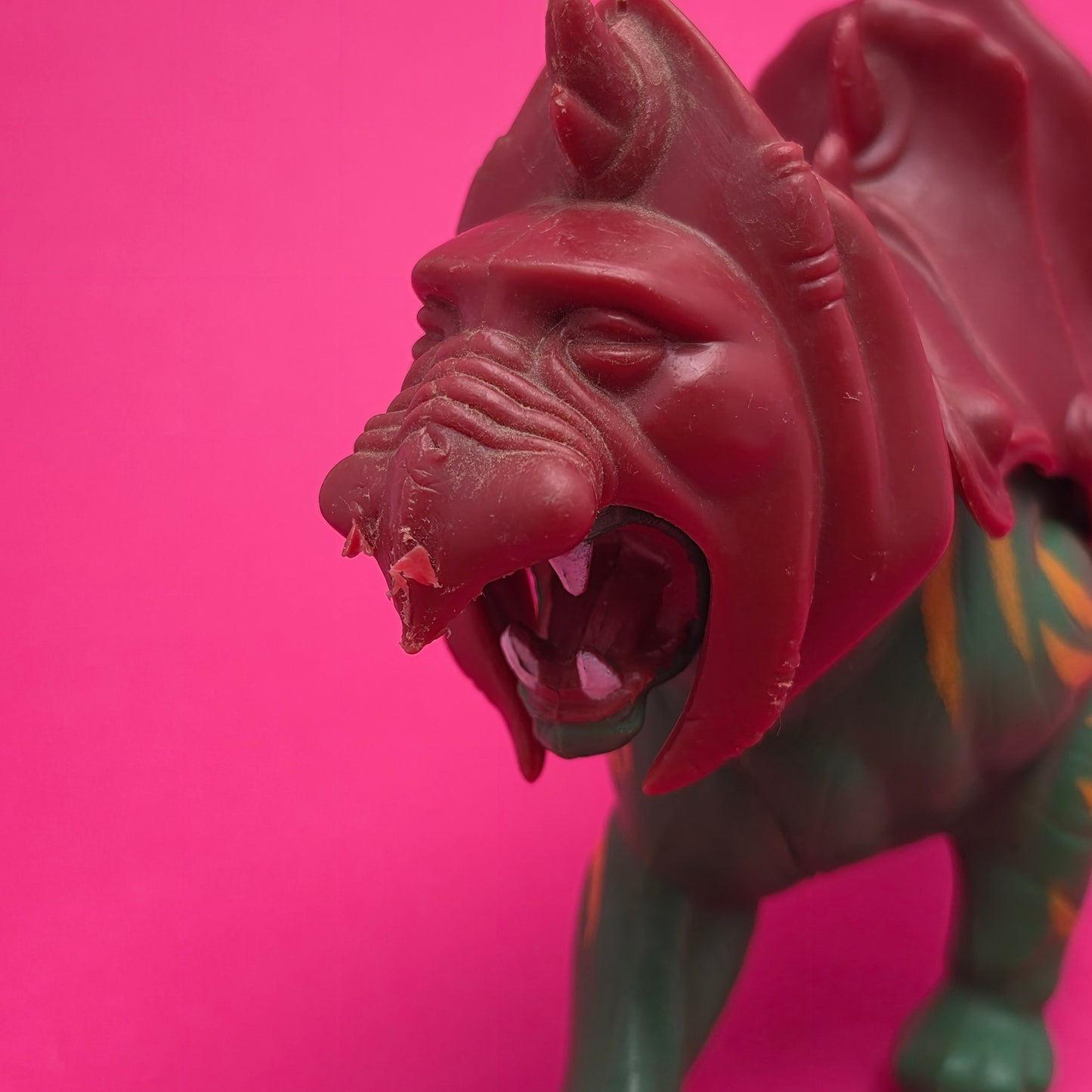 MASTERS OF THE UNIVERSE ☆ HE-MAN & BATTLE CAT Complete Vintage Figure ☆ MOTU 80s Mattel
