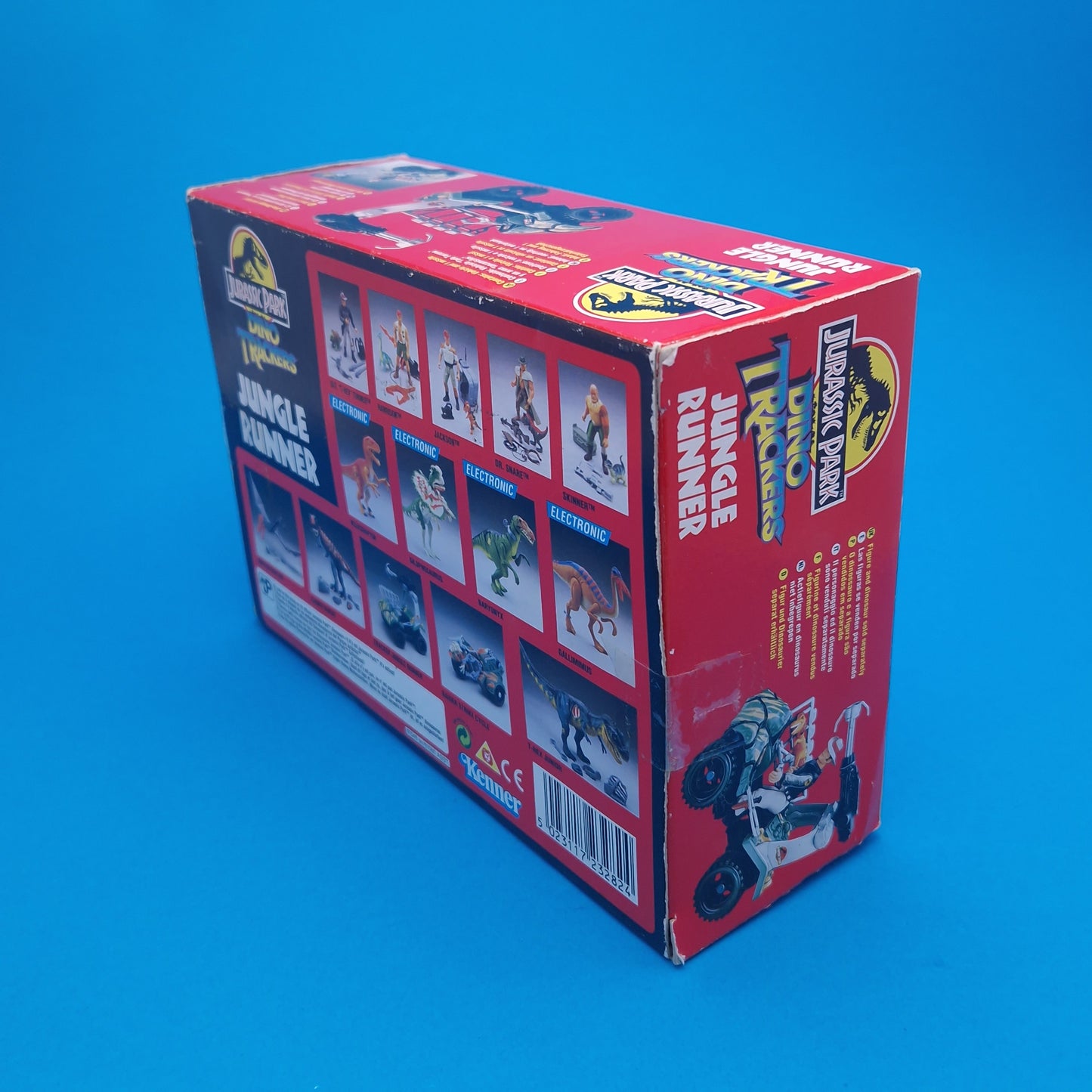 JURASSIC PARK SERIES 2 ☆ JUNGLE RUNNER DINO TRACKERS Vehicle Vintage ☆ BOXED World