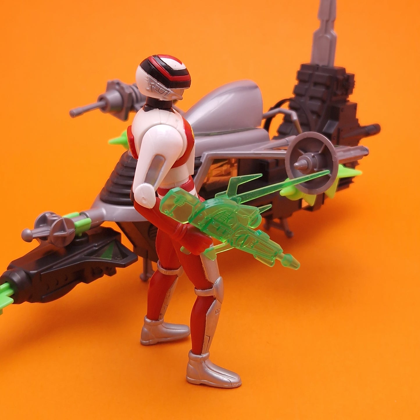 VR TROOPERS- KAITLIN STAR & SKYBORG JET Figure Complete ☆ Vintage Original 90s Saban Kenner