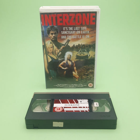 VHS Video ☆ INTERZONE ☆ Cult 80s Big Box Ex Rental Vintage 15