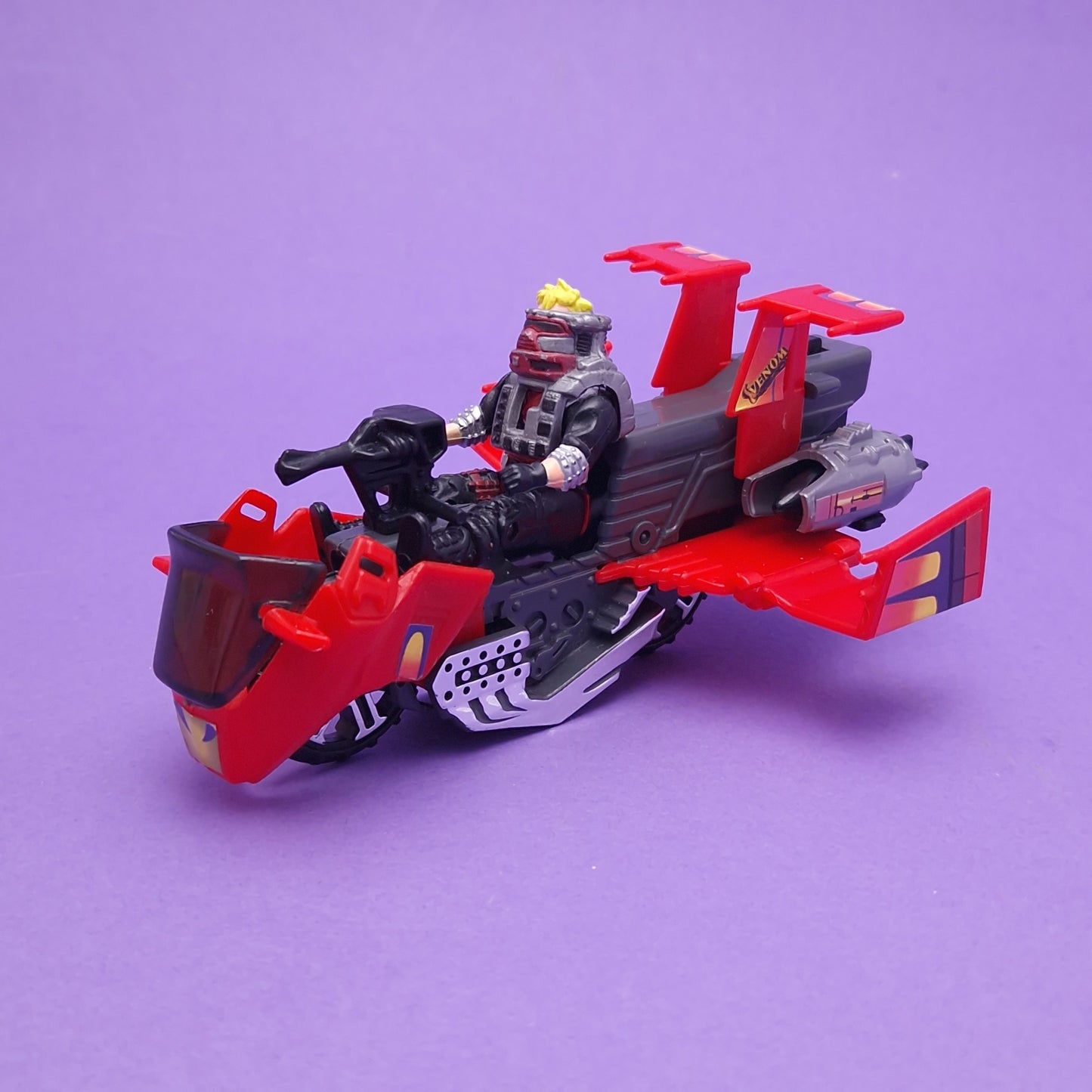 M.A.S.K ☆ VAMPIRE FLOYD MALLOY Figure Vehicle ☆ Complete Boxed 80s Kenner MASK Vintage