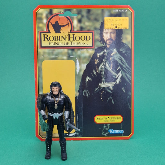 ROBIN HOOD PRINCE OF THIEVES ☆ SHERIFF NOTTINGHAM Figure ☆ Vintage 90s Kenner