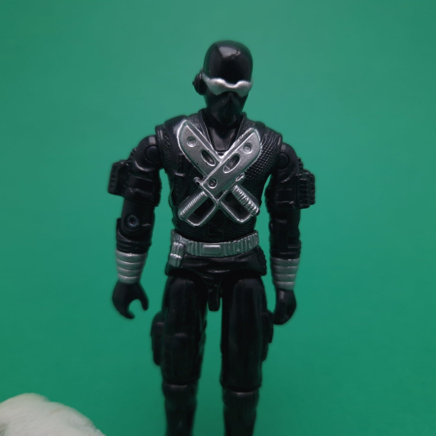 ACTION FORCE ☆ SNAKE EYES V3 Figure ☆ G.I.JOE Hasbro 1989 Complete