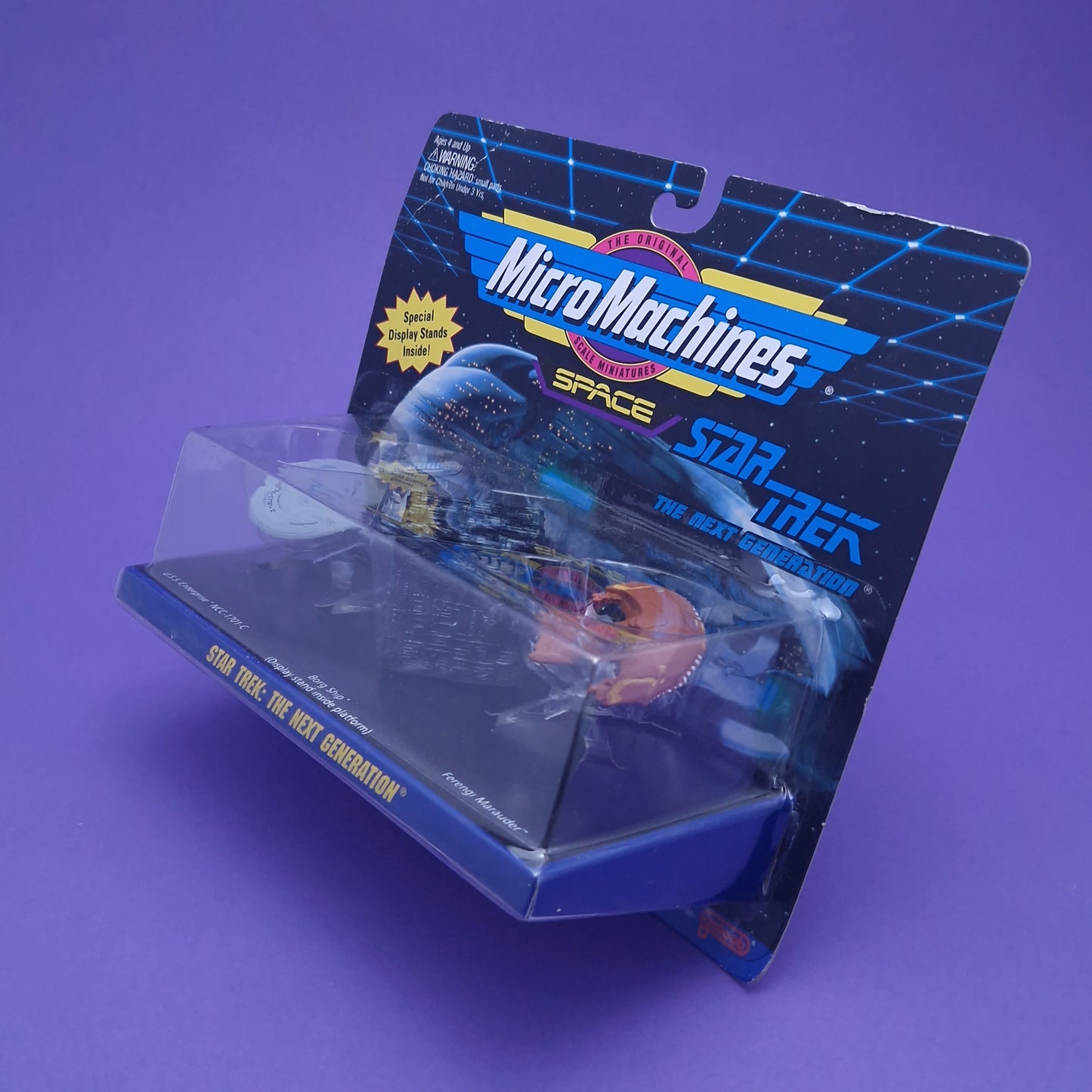 MICRO MACHINES ☆ STAR TREK THE NEXT GENERATION SERIES 4 ☆ Sealed Carded GALOOB