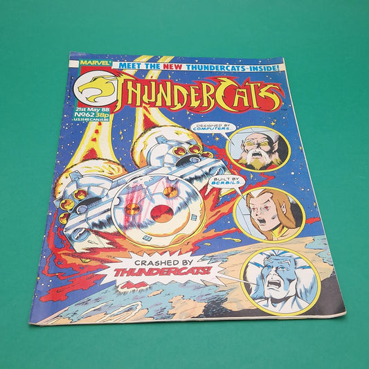 THUNDERCATS COMIC ☆ Vol 62 Vintage Original ☆ 80s Marvel