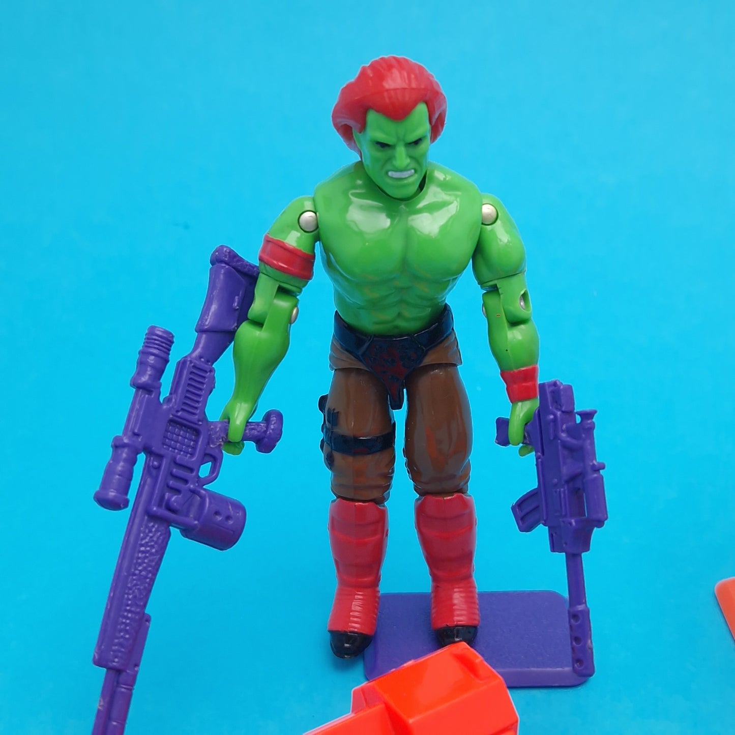 G.I.JOE ☆  BLANKA KEN MASTERS ZANGIEF STREET FIGHTER Figure ☆ Vintage Hasbro 1993