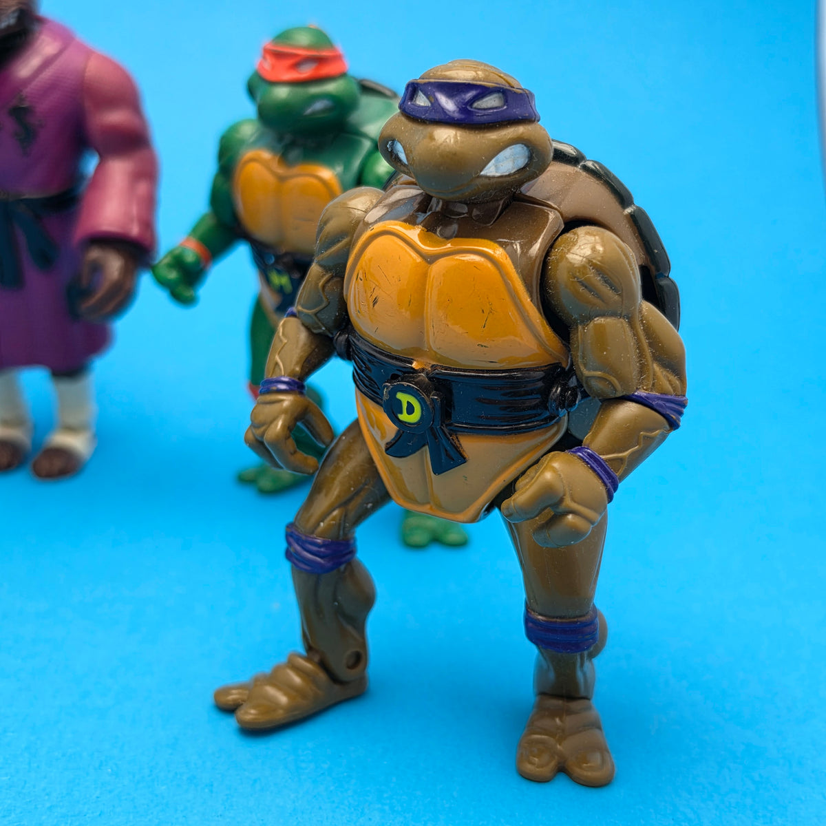 TEENAGE MUTANT NINJA TURTLES ☆ SPLINTER RAPH LEO DON MICKEY Mutatin Mutations Figure ☆ Vintage
