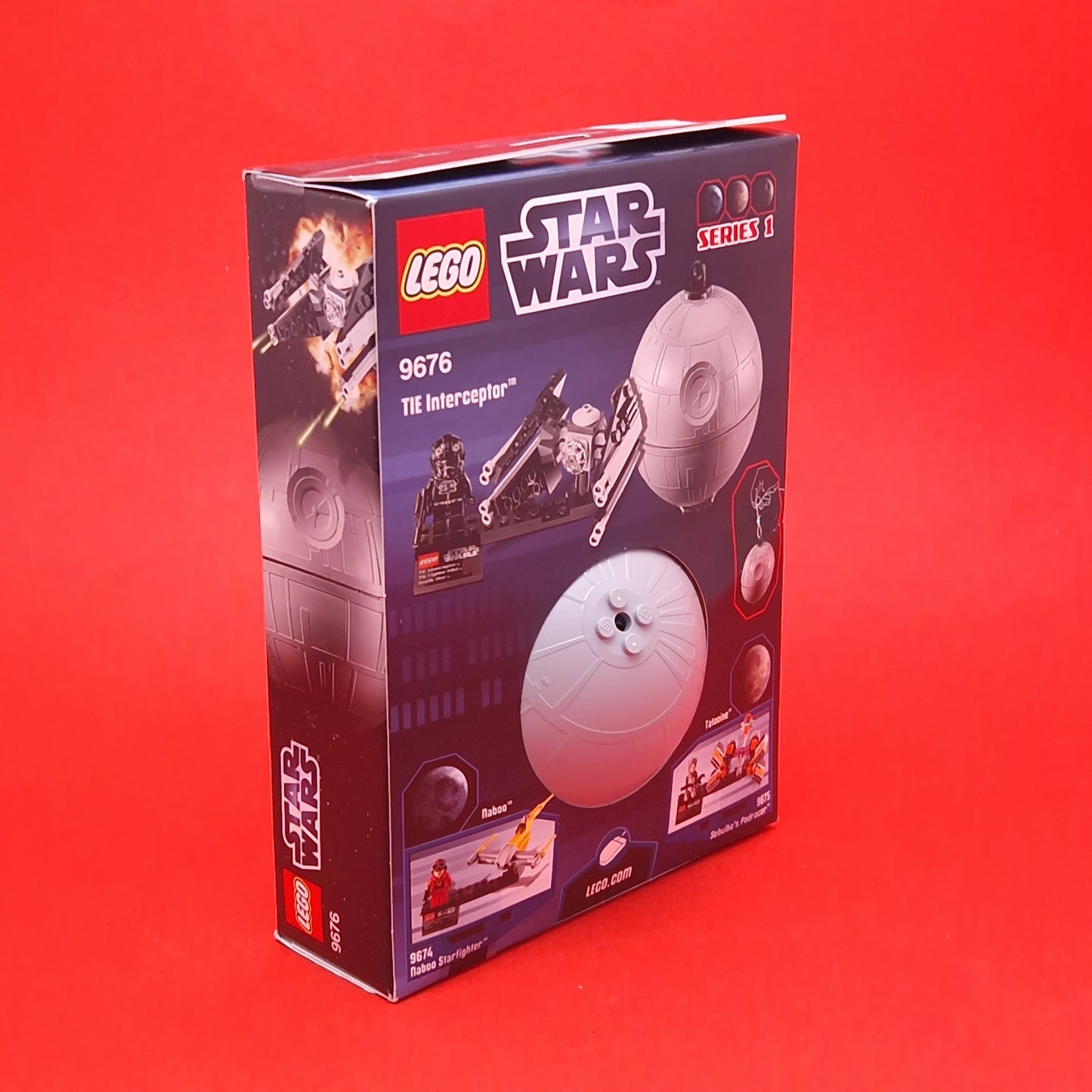 LEGO ☆ 9676 STAR WARS TIE Interceptor & Death Star Mini Figure ☆ Series 1 BOXED NEW