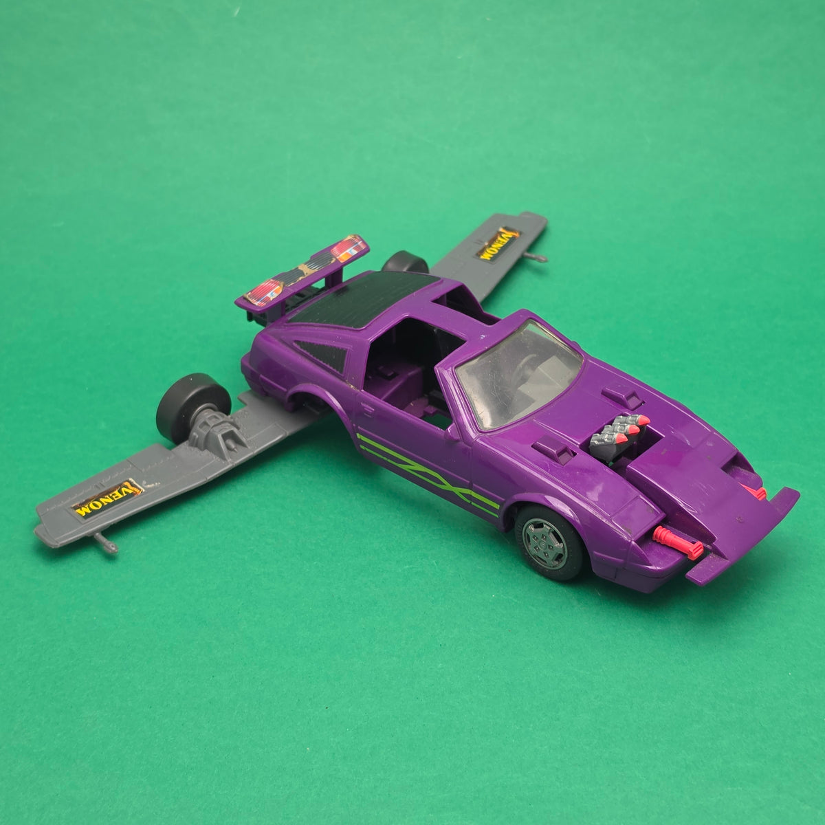 M.A.S.K ☆ VANESSA WARFIELD MANTA Vintage Figure Vehicle ☆ MASK Kenner 80s Loose