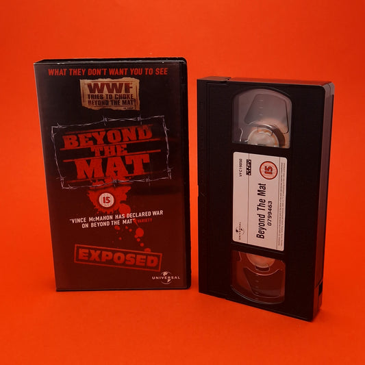 VHS Video ☆ WWF BEYOND THE MAT UK Tape Cassette ☆ Wrestle Vision Vintage 15