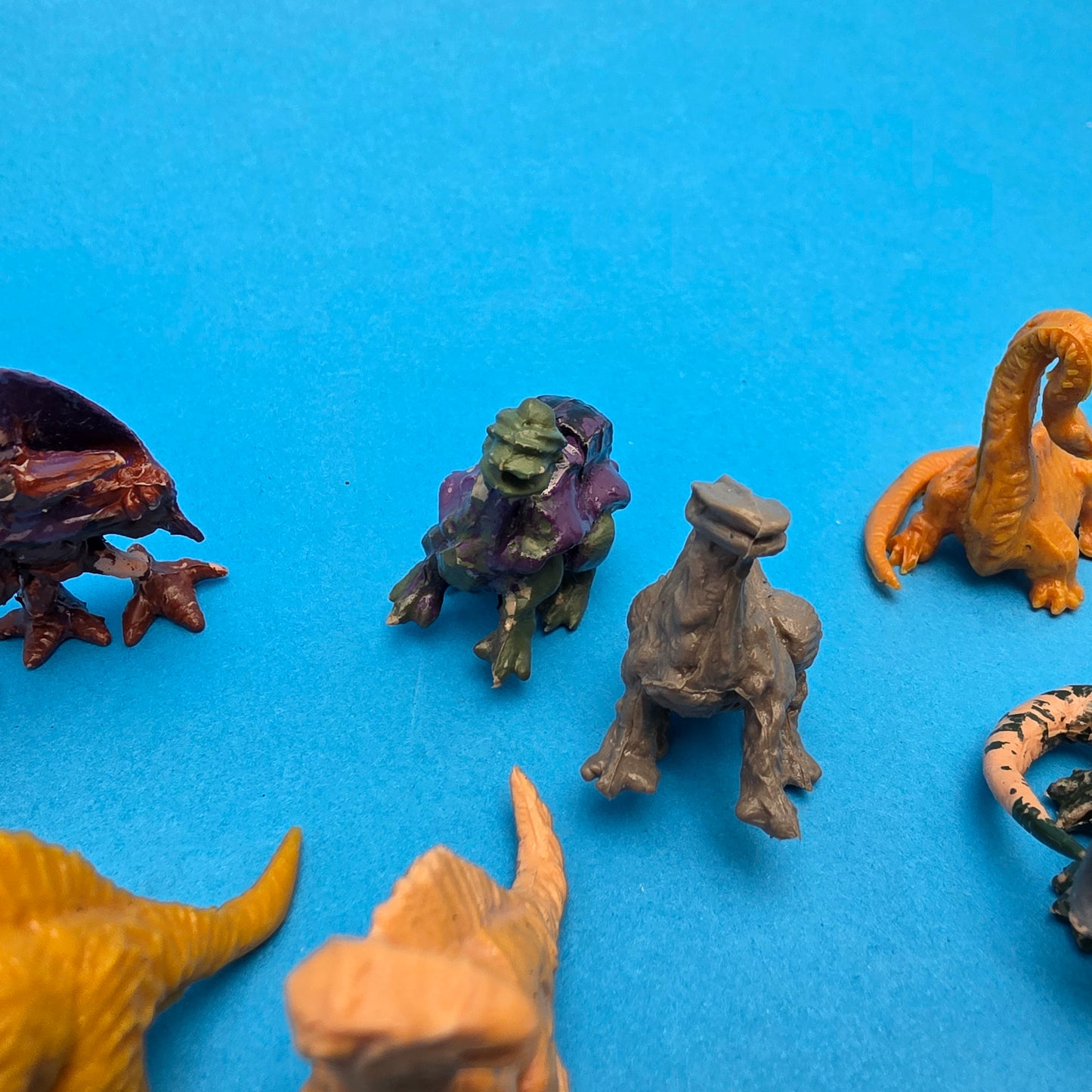 TRANSMUTAZORS DINOSAURS ☆ BUNDLE 10X Mini Figure ☆ Vintage 1990s IDEAL