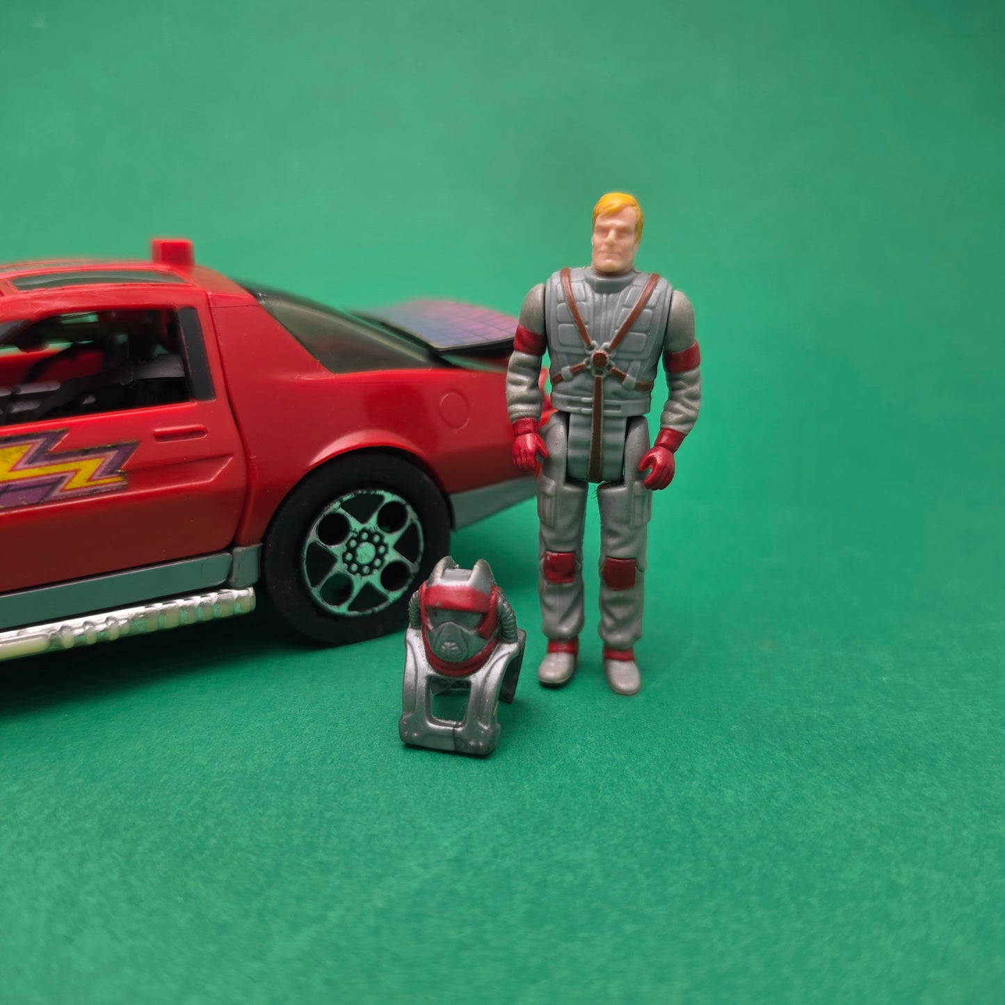 M.A.S.K ☆ MATT TRAKKER THUNDERHAWK Figure Vehicle ☆ Vintage Kenner 80s