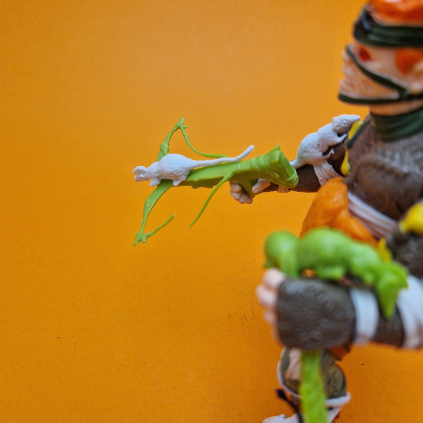 TEENAGE MUTANT NINJA TURTLES ☆ RAT KING Vintage Figure ☆ Hero Loose