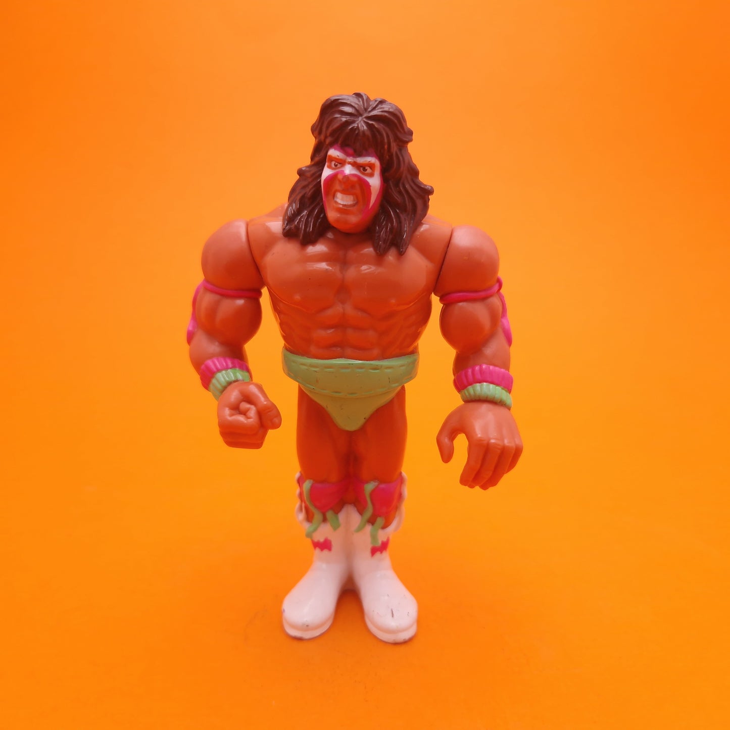 WWF HASBRO ☆ ULTIMATE WARRIOR Vintage Wrestling Figure ☆ Original 90s Series 1