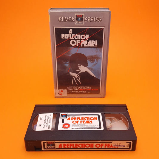 VHS Video ☆ A REFLECTION OF FEAR ☆ Silver Series Horror PRE CERT 18 Vintage