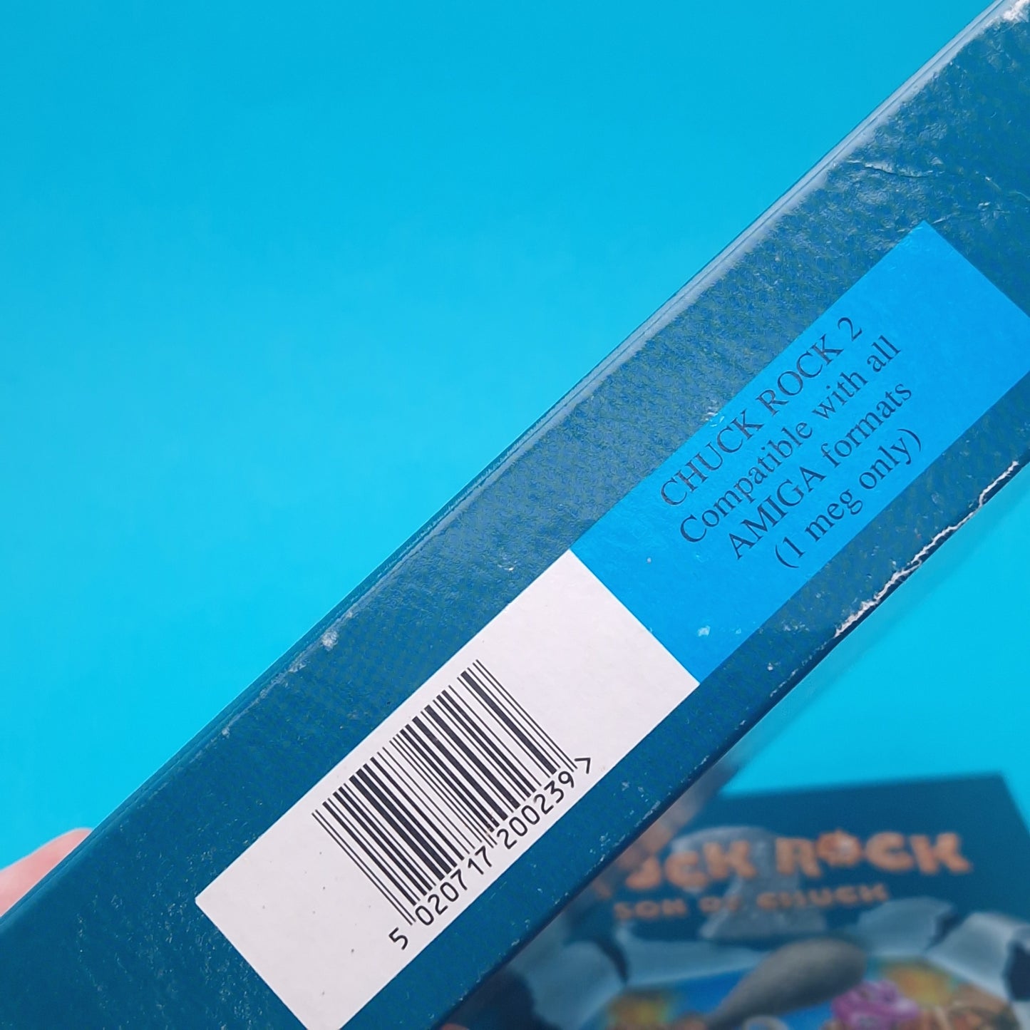 AMIGA ☆ CHUCK ROCK 2 SON OF CHUCK ☆ BOXED Vintage Retro Game Commodore