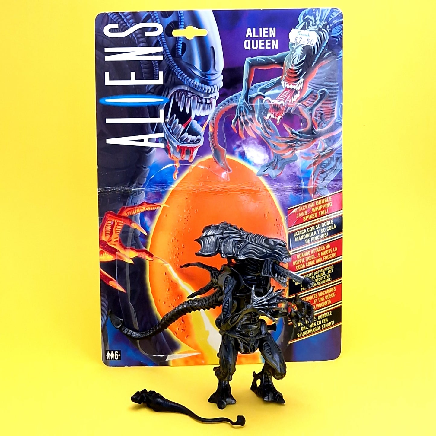 ALIENS ☆ ALIEN QUEEN Vintage Action Figure ☆ Loose 90s Kenner