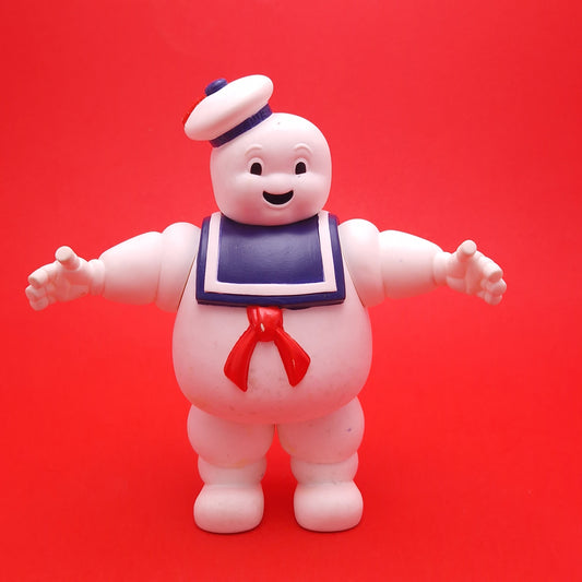 GHOSTBUSTER ☆ STAY PUFT MARSH MALLOWMAN Vintage Figure ☆ Loose 80s Kenner Original