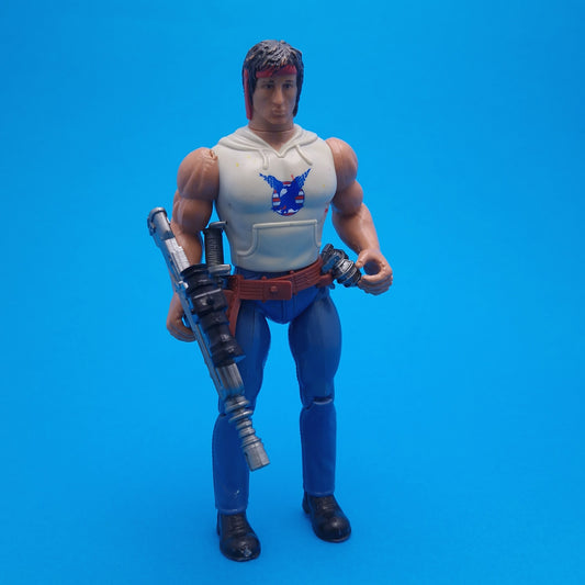 RAMBO: The Force of Freedom ☆ 1985 FIRE-POWER Action Figure ☆ Vintage COLECO 80s