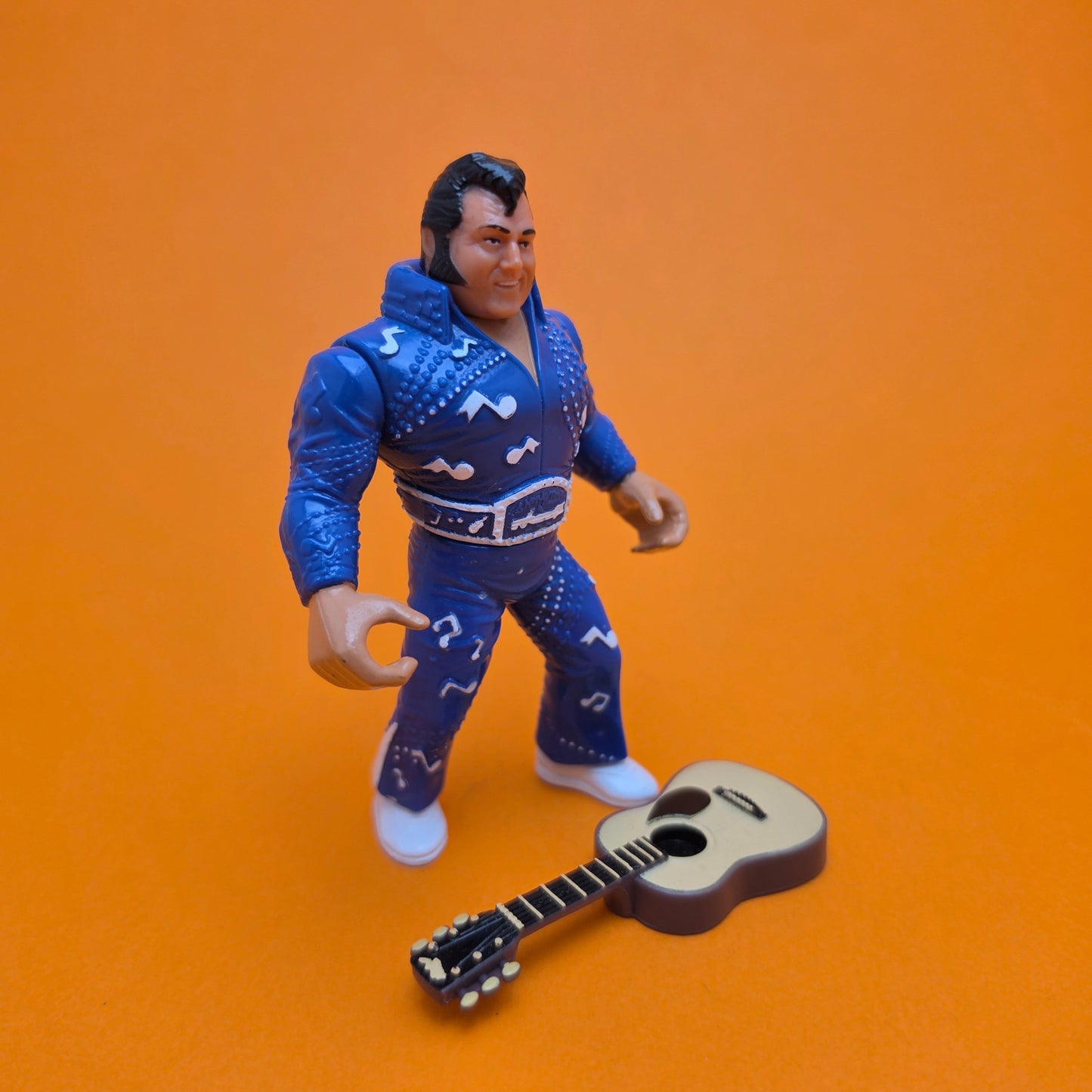 WWF HASBRO HONKEY TONK MAN Wrestling Figure Vintage Original ☆ Guitar 90s Complete